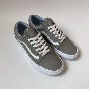 Vans Old Skool Gray Leather